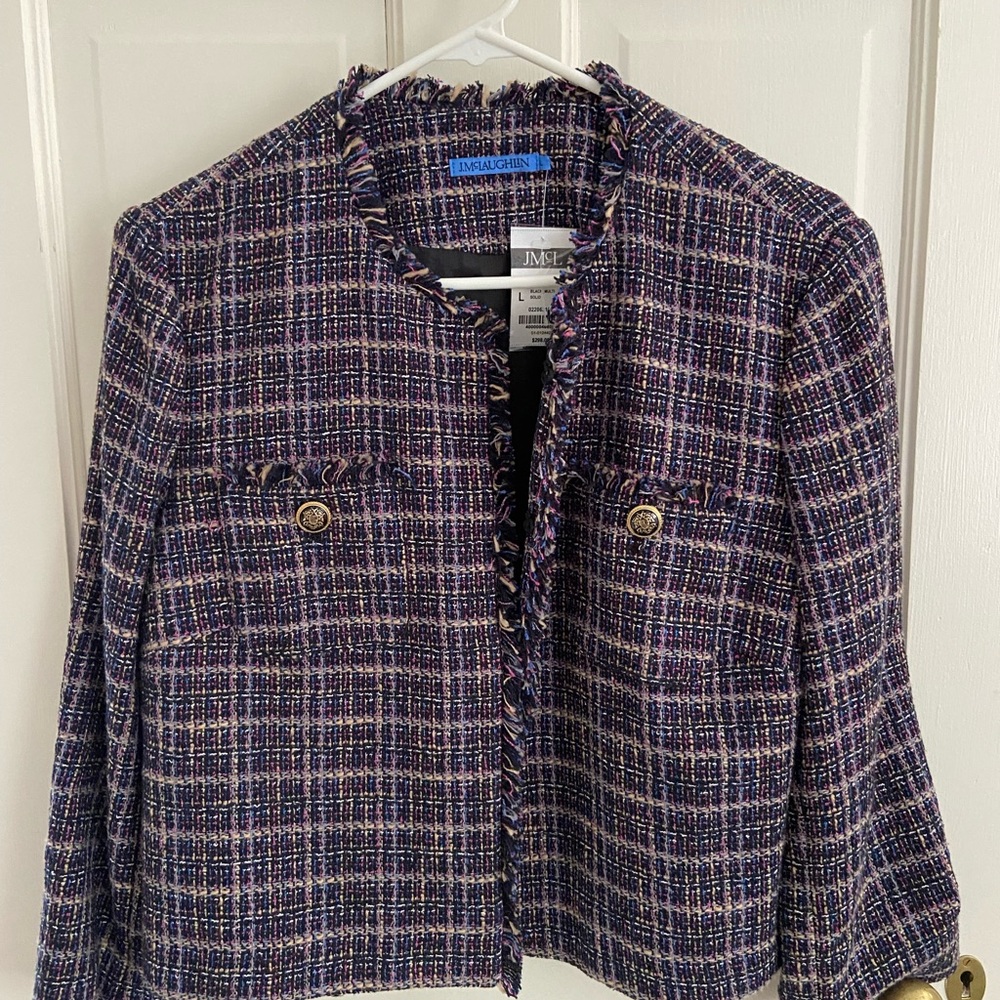 JMcLaughlin NWT Women's Tweed Jacket